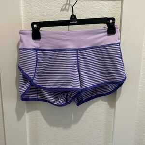 Lululemon speed shorts